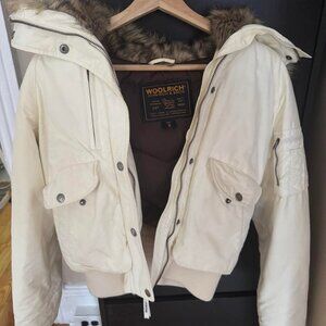 Woolrich Down Jacket White